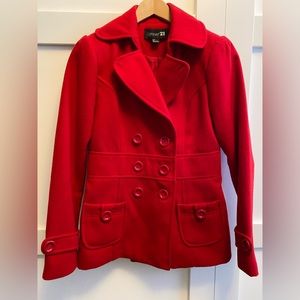 Red Coat/Blazer by Forever 21